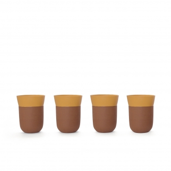 Product-TCHAA CUP-SET-4 ocher