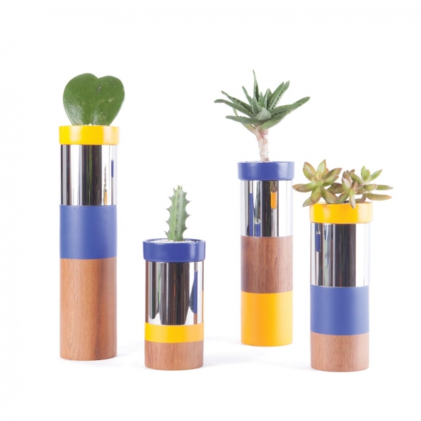 TÔ-TEM Serie Indigo-Yellow – Set of 4